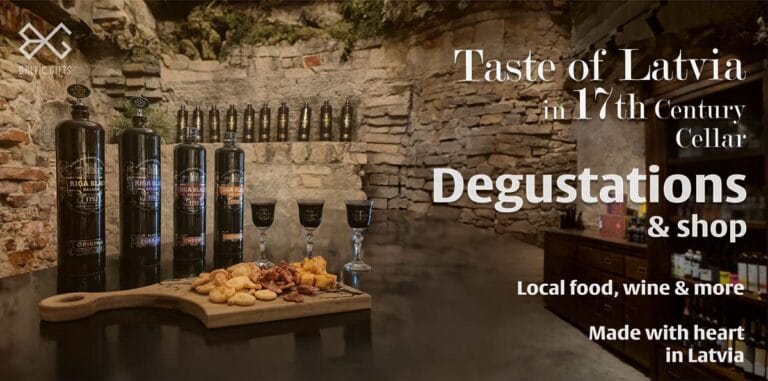 Taste of latvia: a degustation experience in a 17th-century cellar, old riga