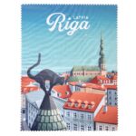 Cleaning Cloth for Glasses "Riga Black Cat"