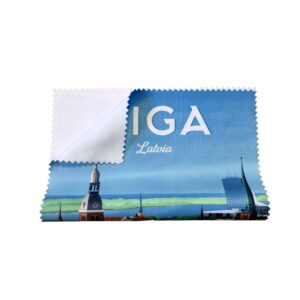 Cleaning cloth for glasses "riga panorama"