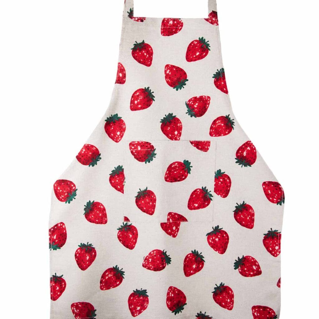 Linen kitchen apron „beer”, 70x84 cm (copy)