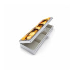 Amber Trinket Box, 8,5x3x1,6cm