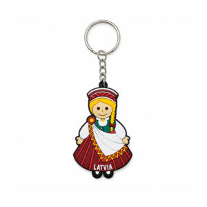 Keychain “folk maiden”