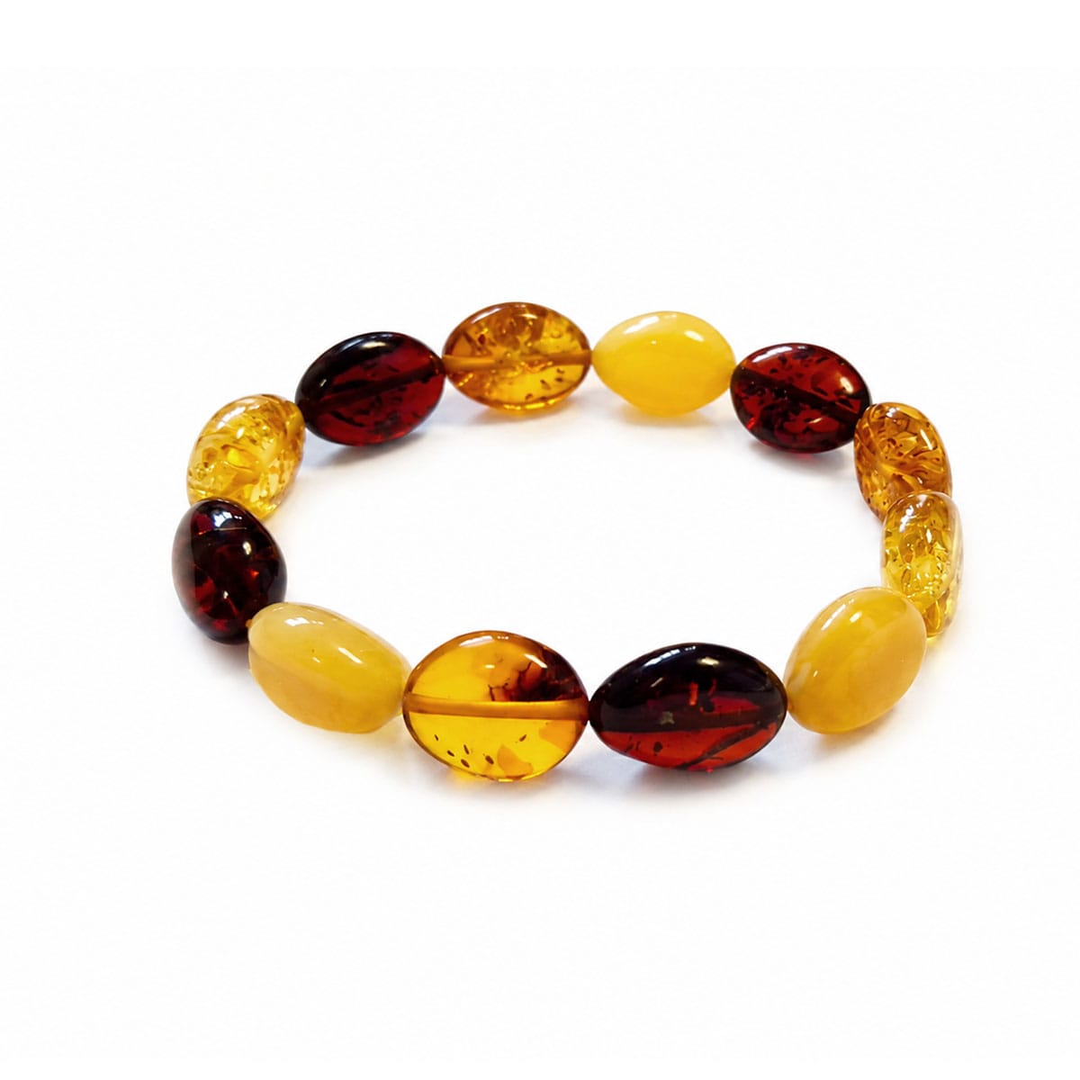 Amber bracelet, ⌀ 7 cm