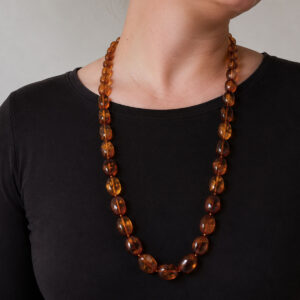 Amber necklace, 69 cm (copy)