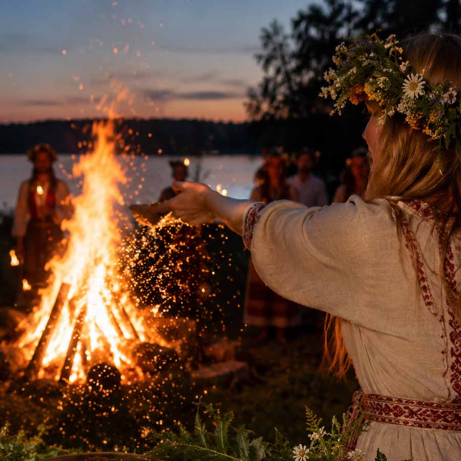 Amber dust for fire rituals