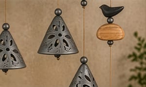 Ceramic wind chimes