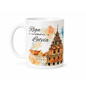Mug — house of the blackheads watercolor design