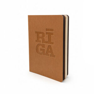 Riga original® notebook a5, brown
