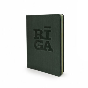 Riga original® notebook a5, dark green