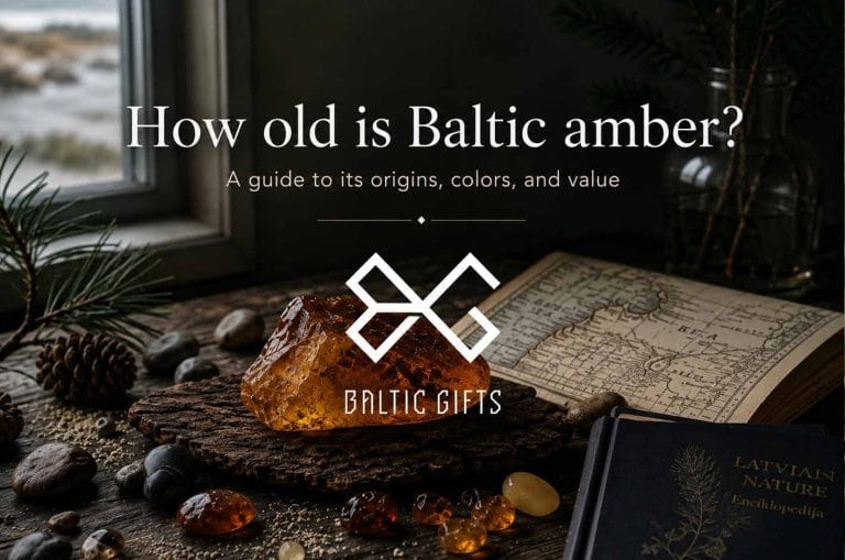 How old is Baltic amber?