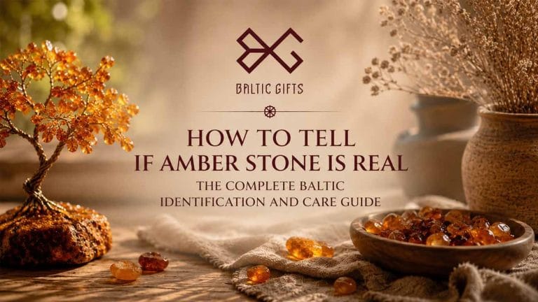 How to tell if amber stone is real the complete baltic identification and care guide