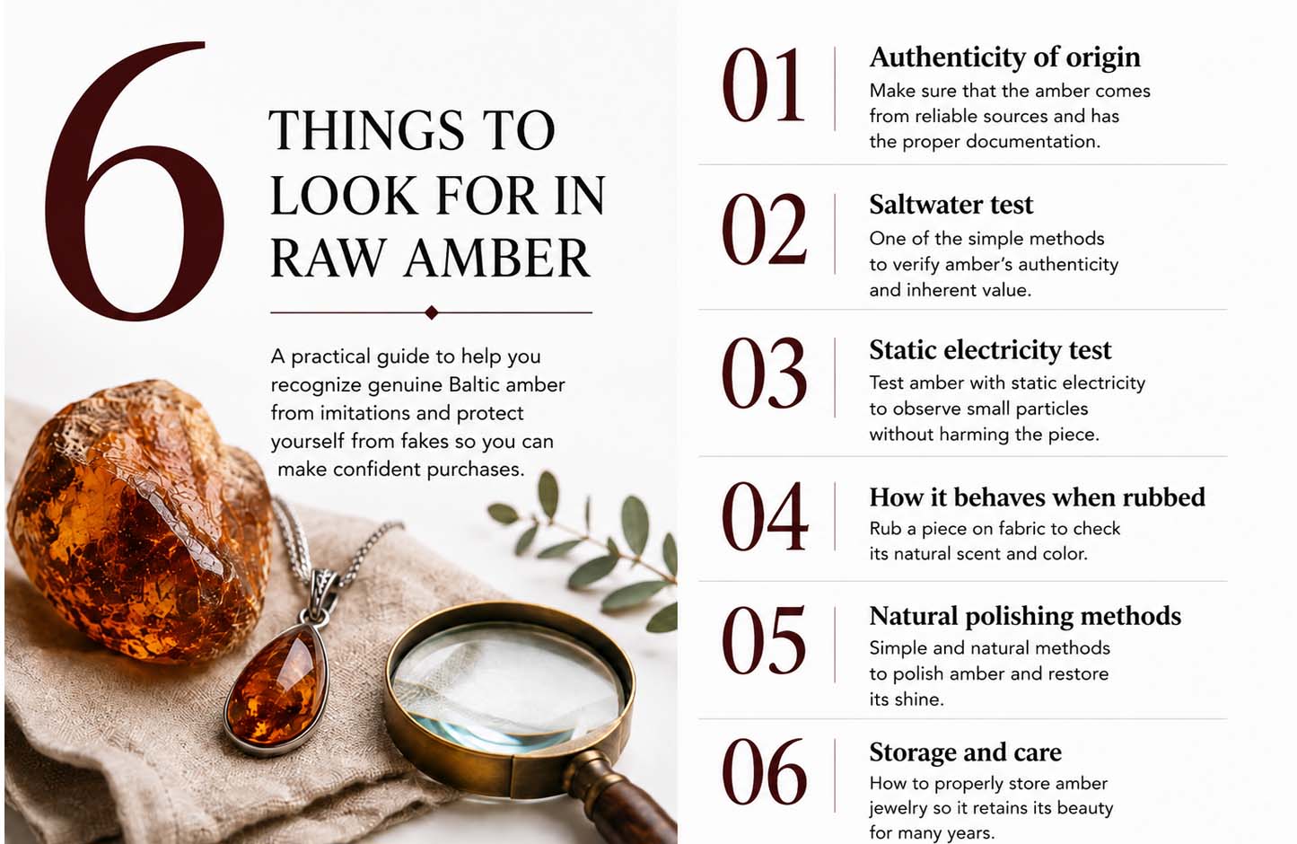 How to tell if amber stone is real the complete baltic identification and care guide
