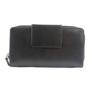 Genuine leather wallet, brown, 20 x 11 cm (copy)