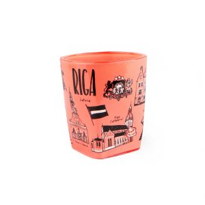 Shot Glass "Old town Riga", Сoral