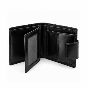 Christmas gift set – women's leather wallet and keychain with amber