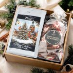 Christmas Gift Set – Coffee “Black Velvet” & Crunchy Gingerbread with Raspberries